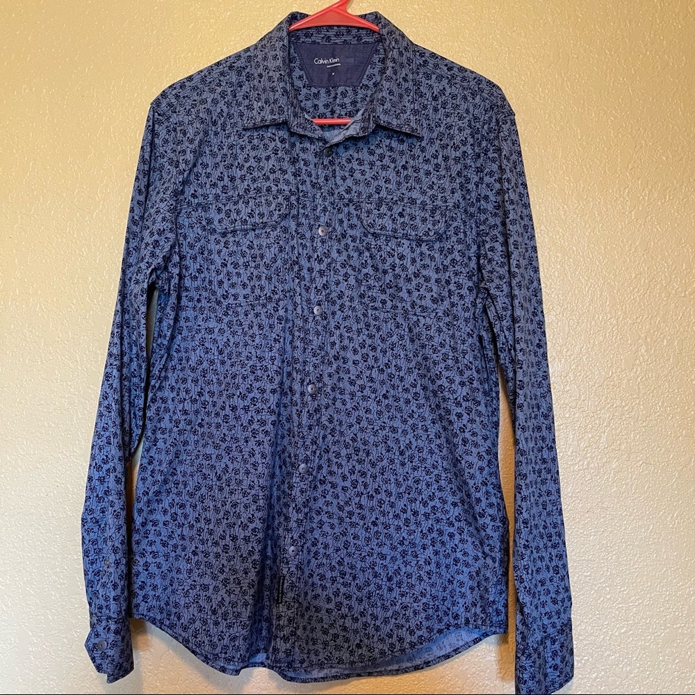 Calvin Klein Men’s Button Shirt Medium - Picture 1 of 10